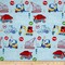 Foust Textiles Kids Choice Construction Crew Blue 100% Cotton Price per Yard Baby